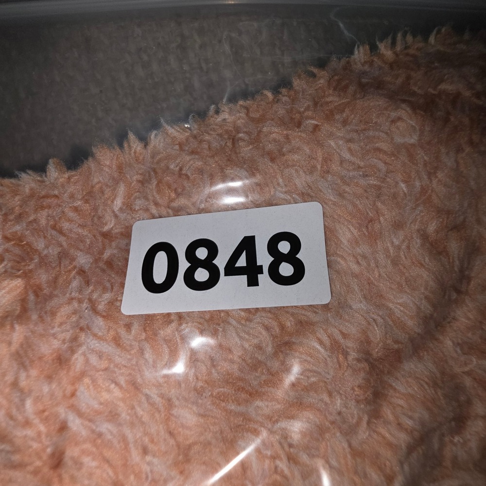 BSP Better Sports Performance Womens Large Peach Sherpa Fleece 1/4 Zip Pullover - Picture 8 of 8